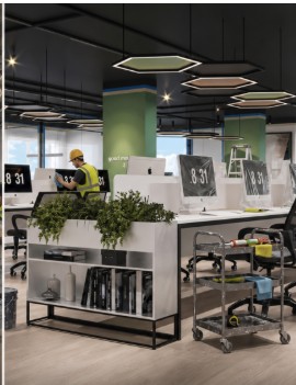 Ofis projesi sonrası - tamamlanmış hali